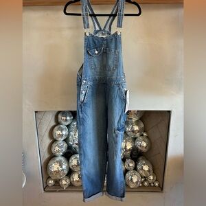 Celebrity Pink Juniors Boyfriend Cuffed Overalls – Size XS